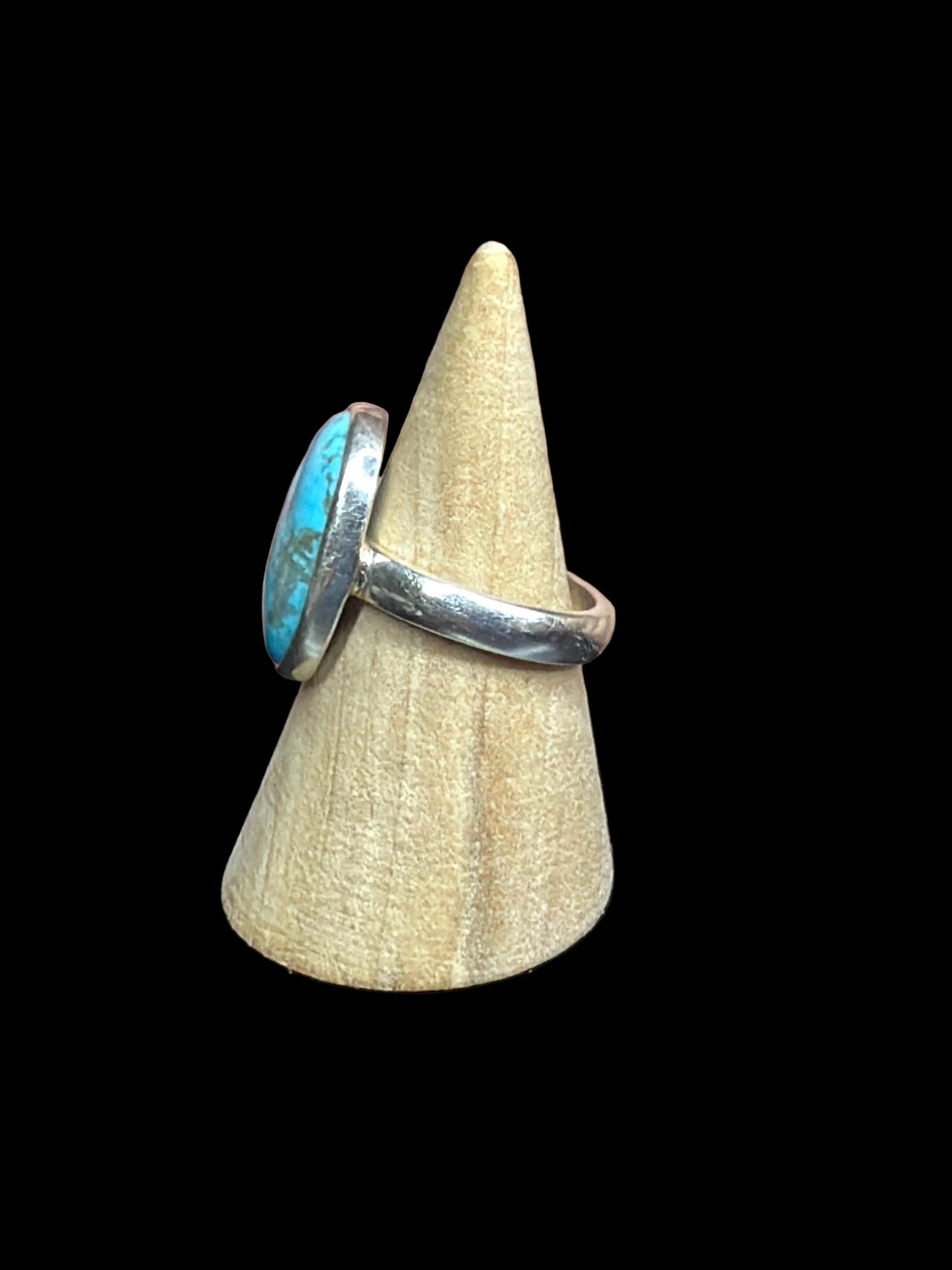 Kingman Turquoise Ring - Adjustable