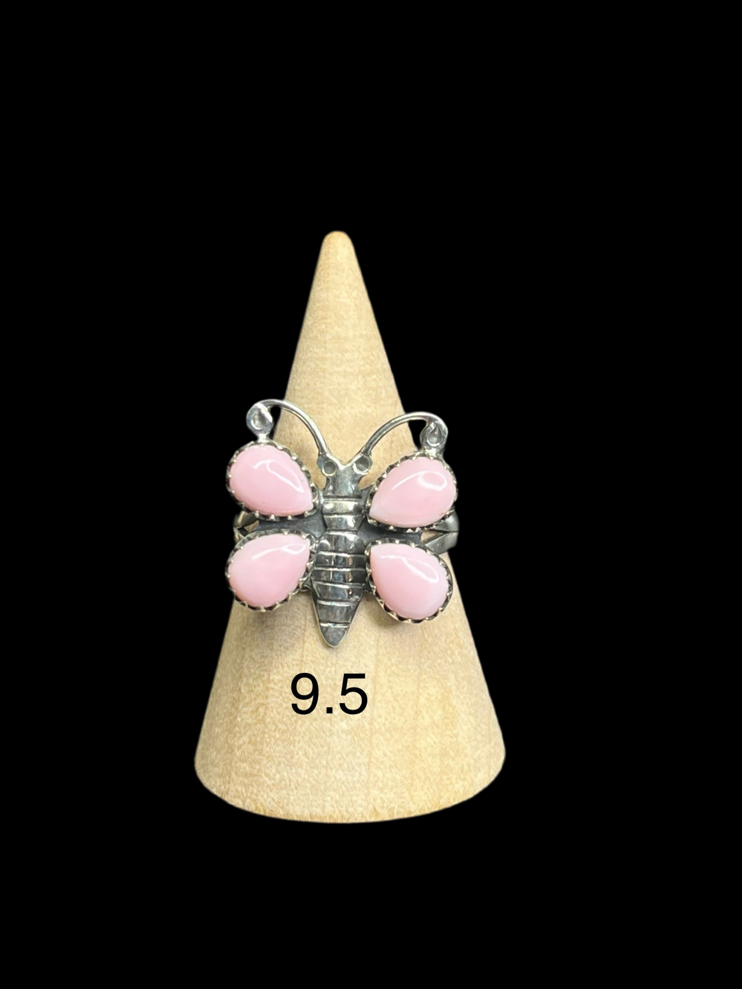 Handcrafted Butterfly Rings