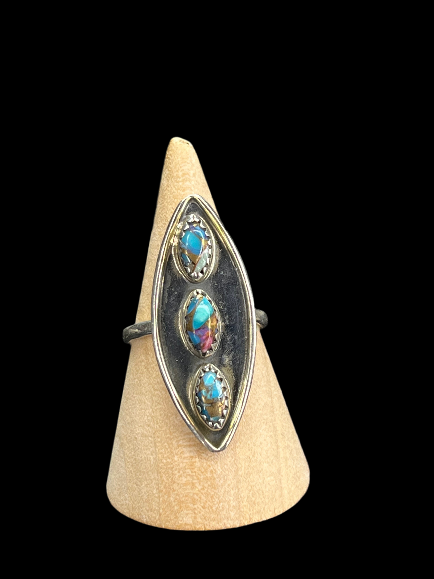 Southwest Dahlia Rings - size 9