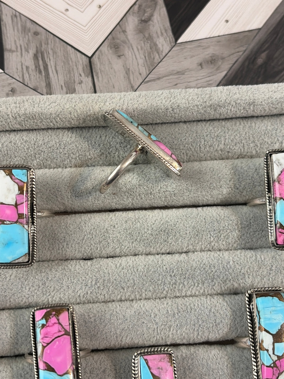 Cotton Candy Bar Rings