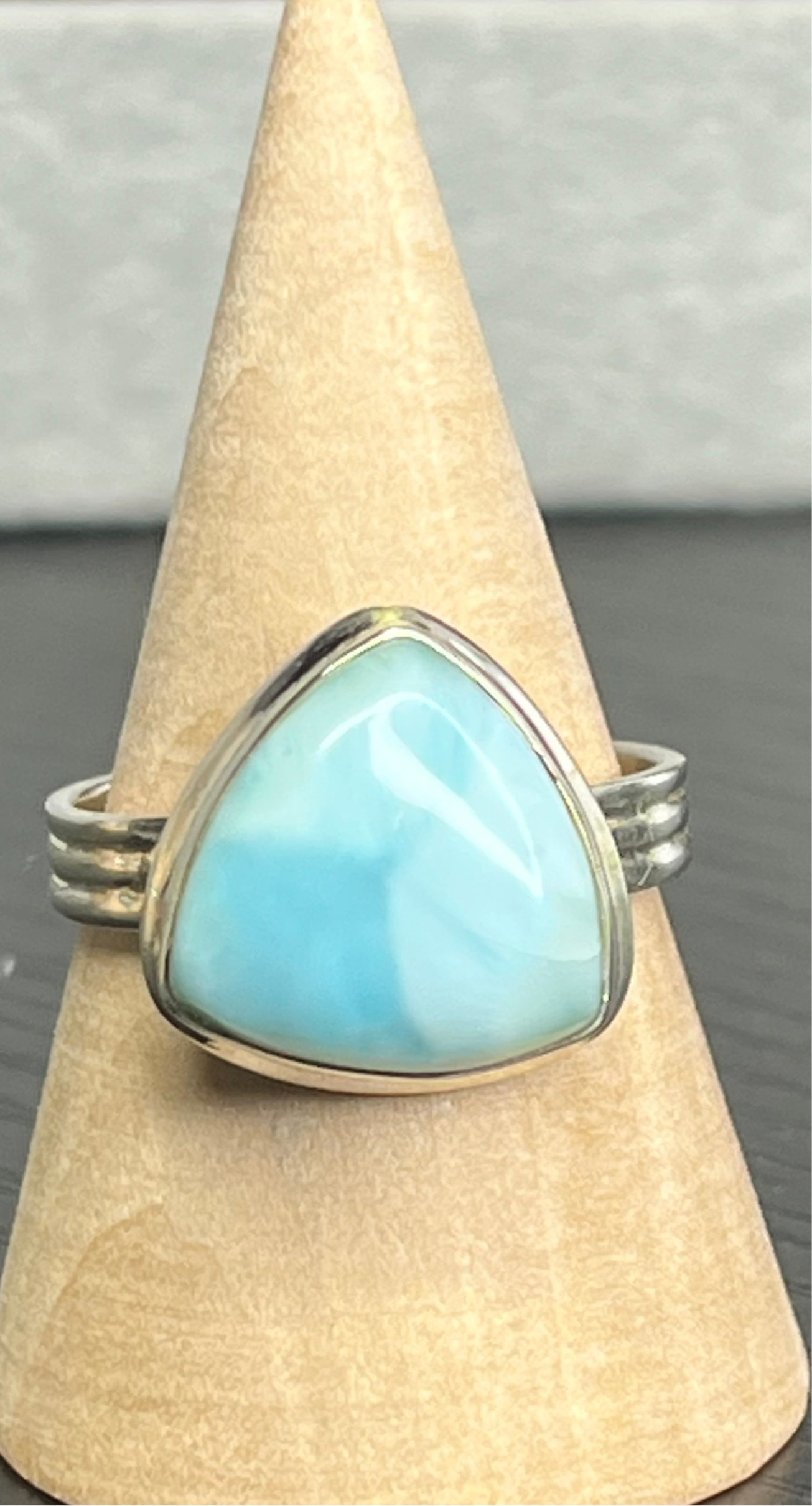 Larimar Statement Rings