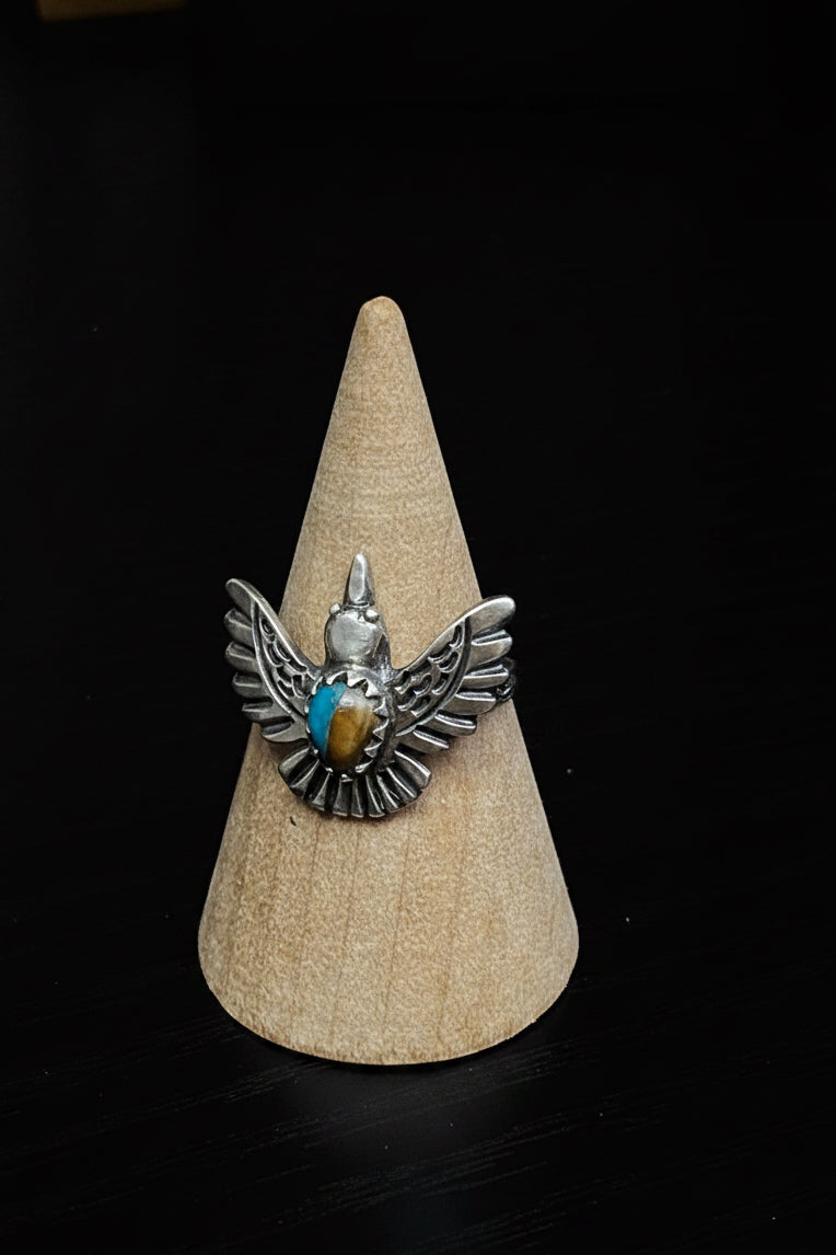 Handcrafted Detailed Bird Rings
