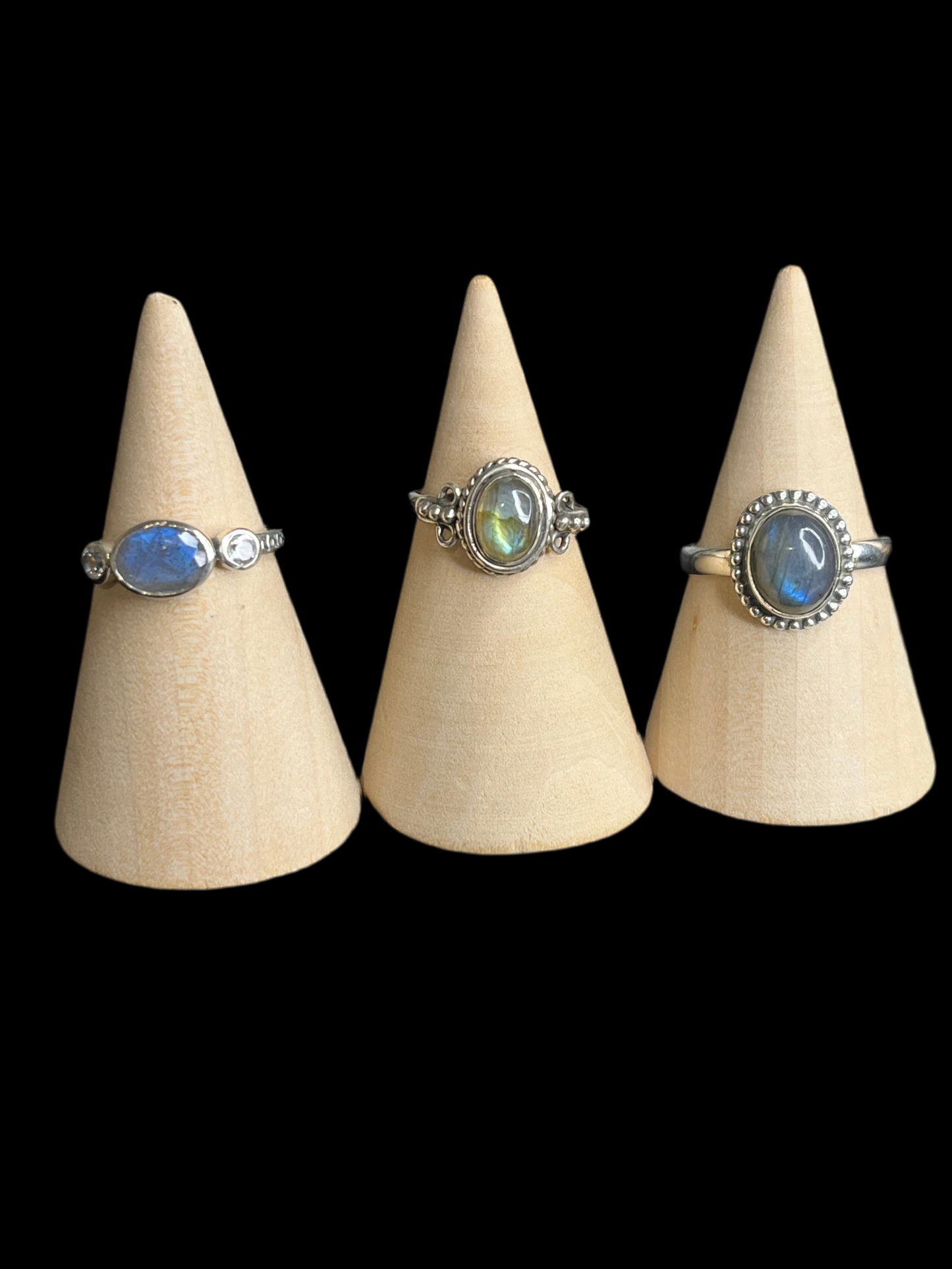 Labradorite Sterling Silver Rings