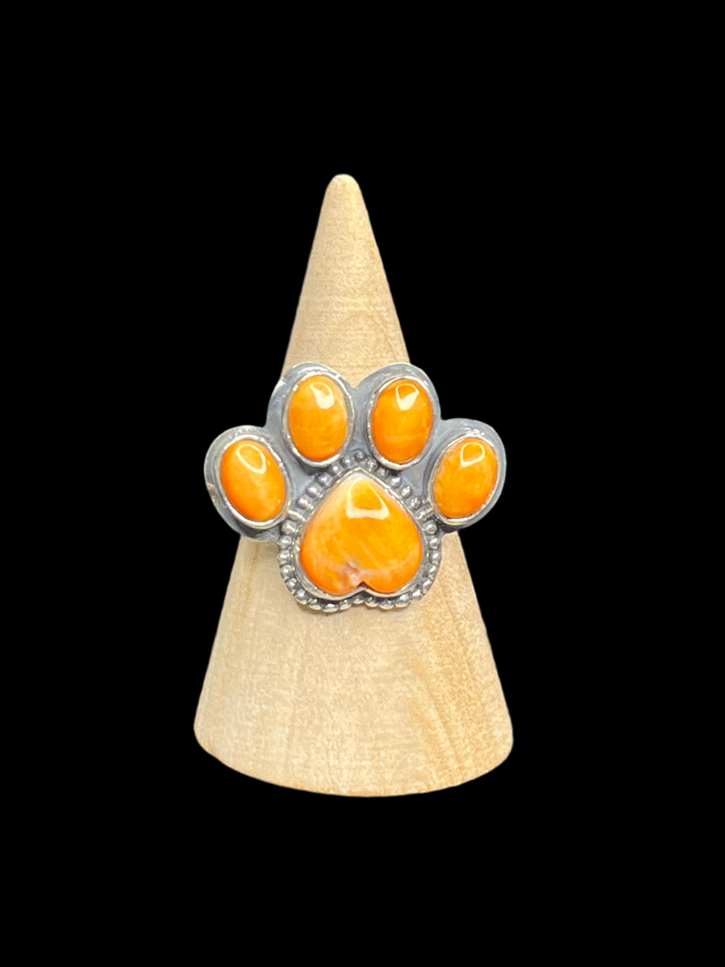 Sterling Silver Paw Rings