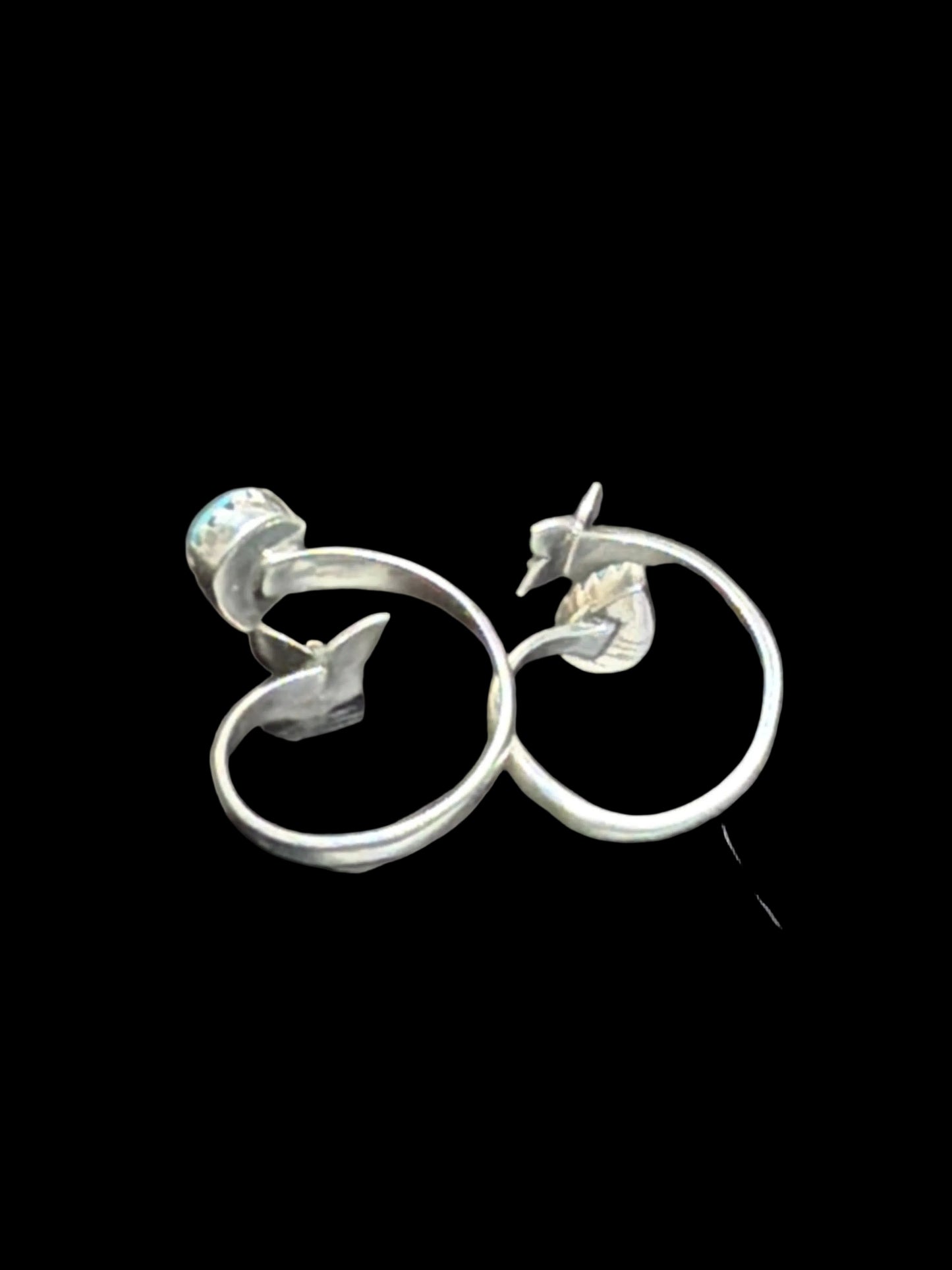 Handcrafted Butterfly Bypass Rings