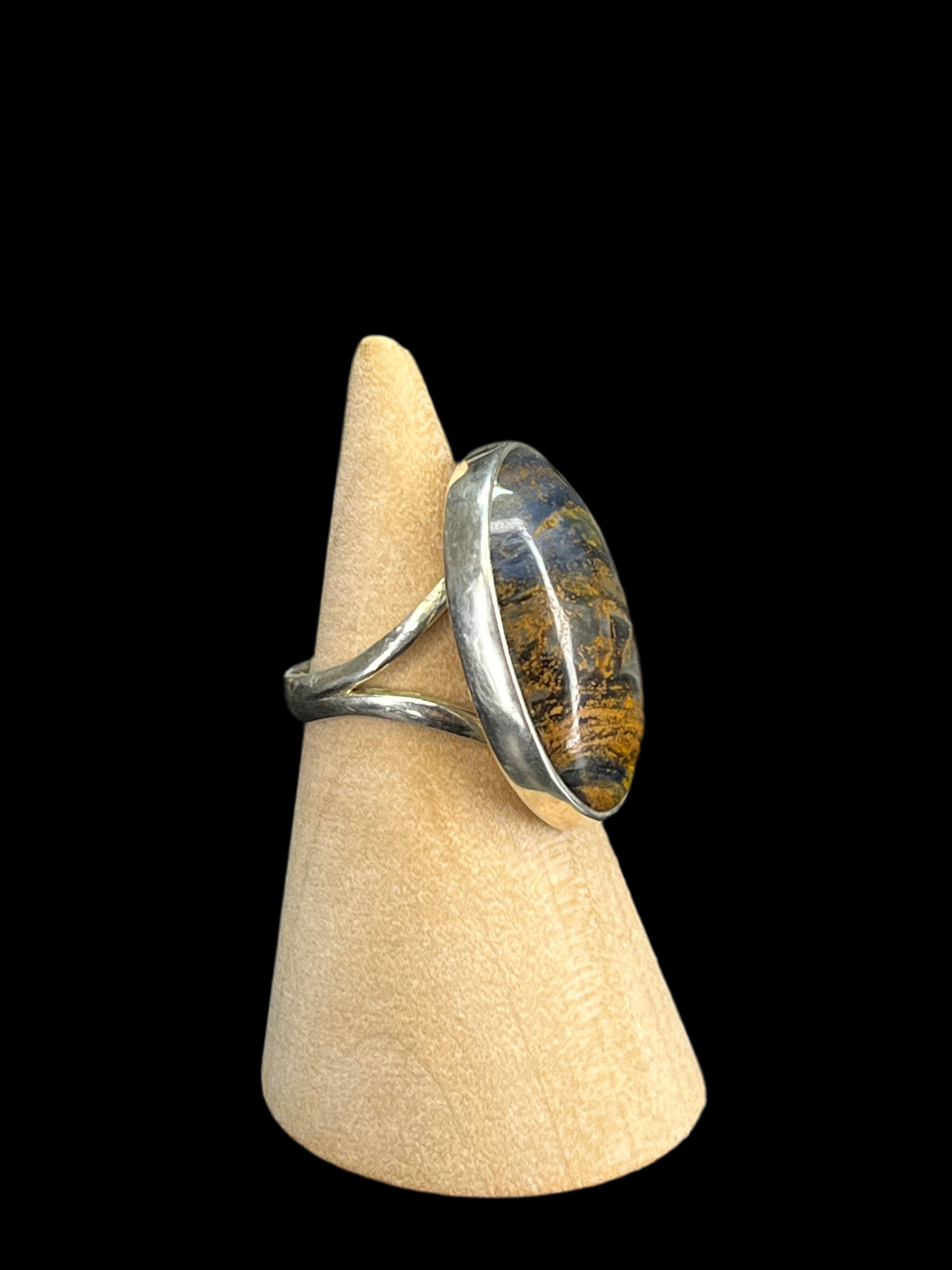 Pietersite Statement Ring - size 5