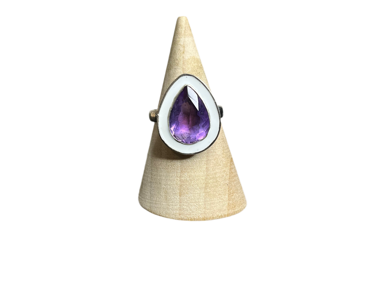 Gemstone & Enamel Sterling Silver Rings