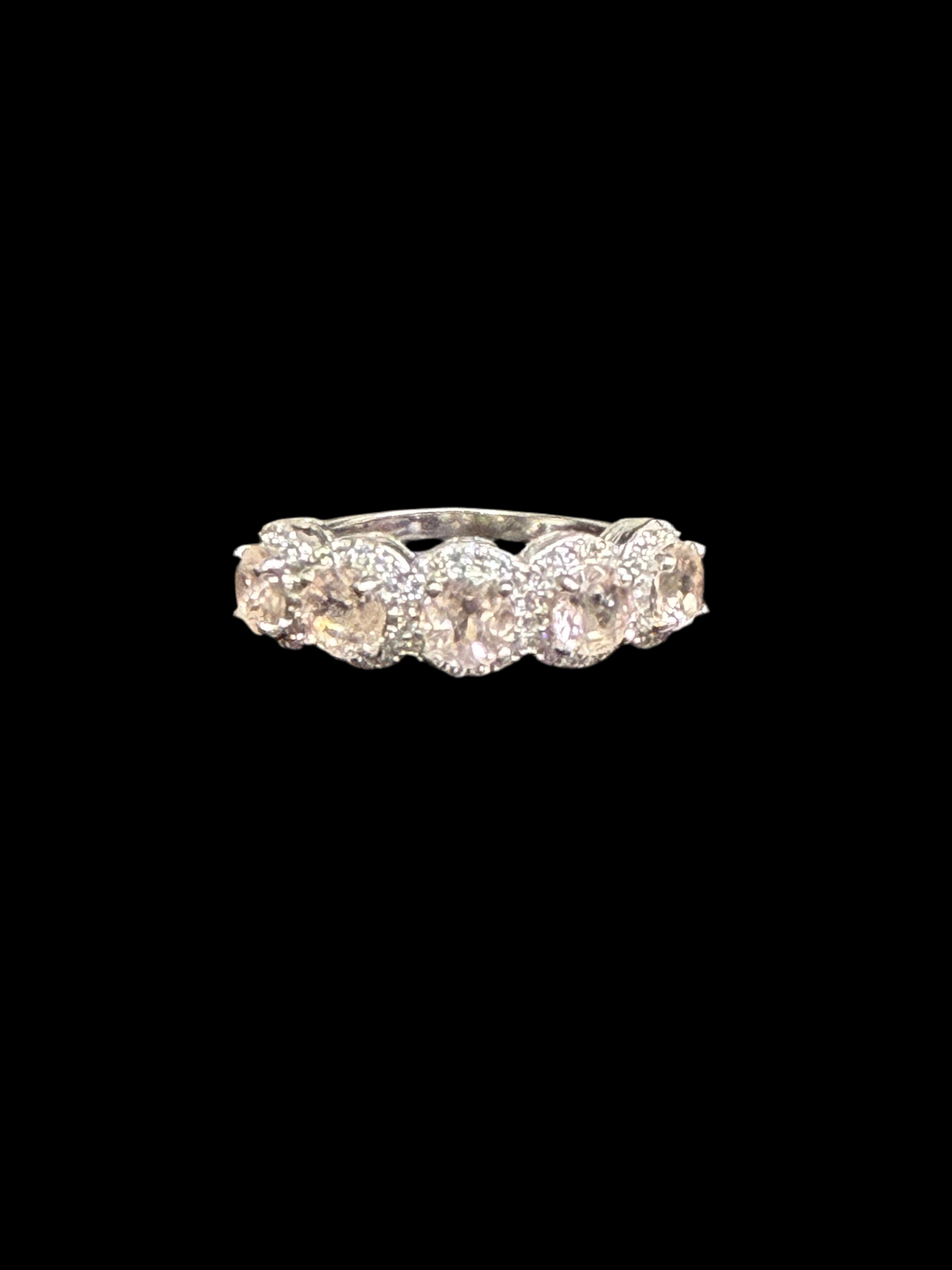 Morganite Ring - size 8.5