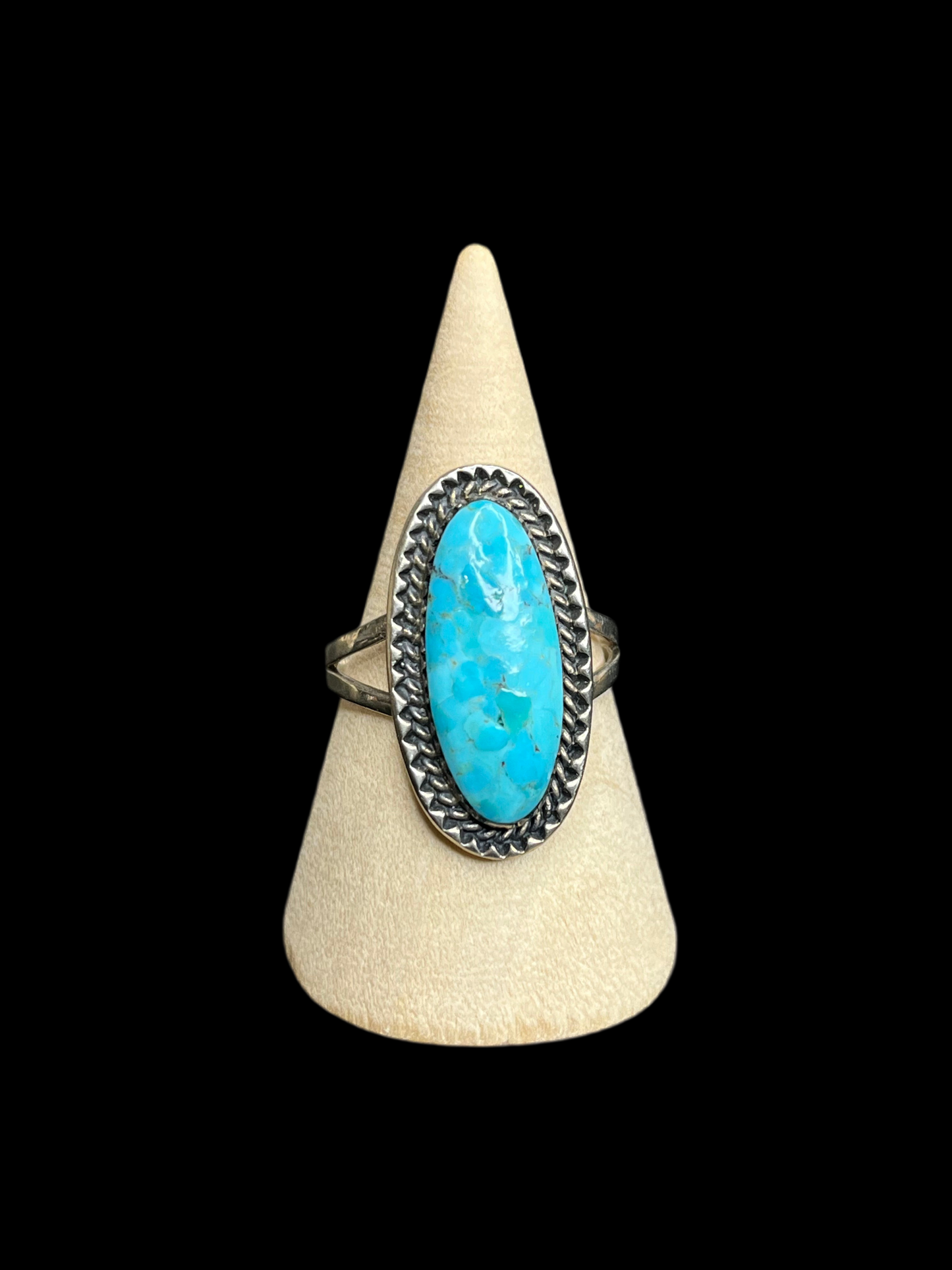 Turquoise Sterling Silver Rings - Signed Pieces
