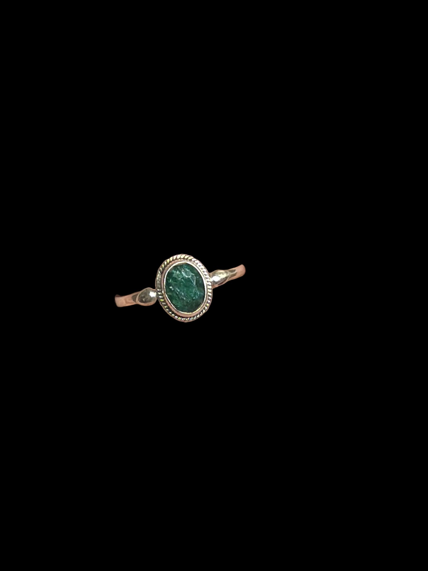 Semi-Precious Stone Sterling Silver Rings