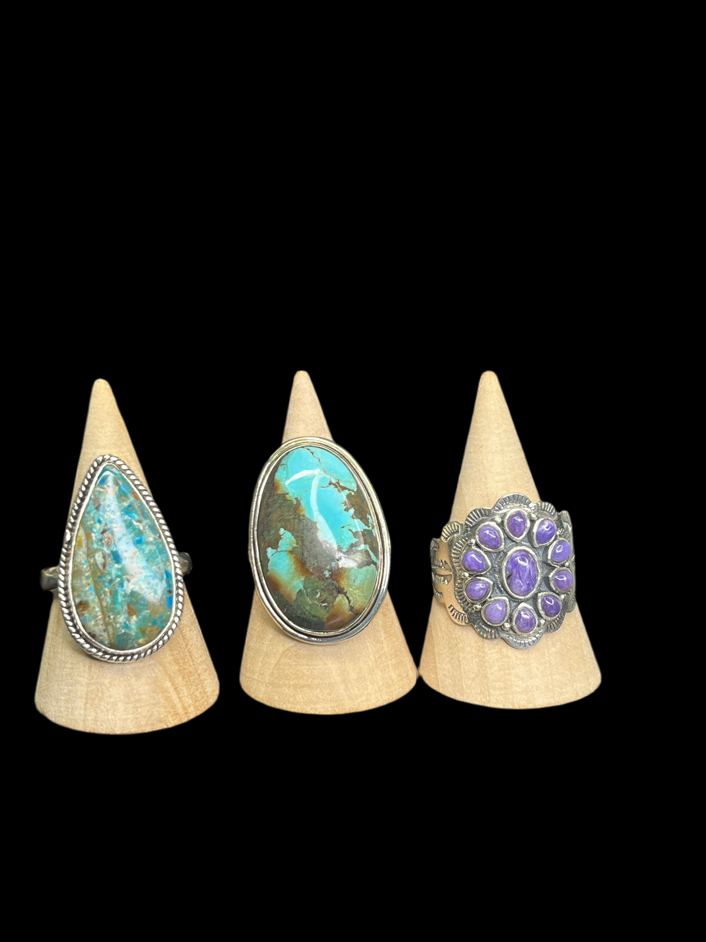 Size 12 Sterling Silver Statement Rings