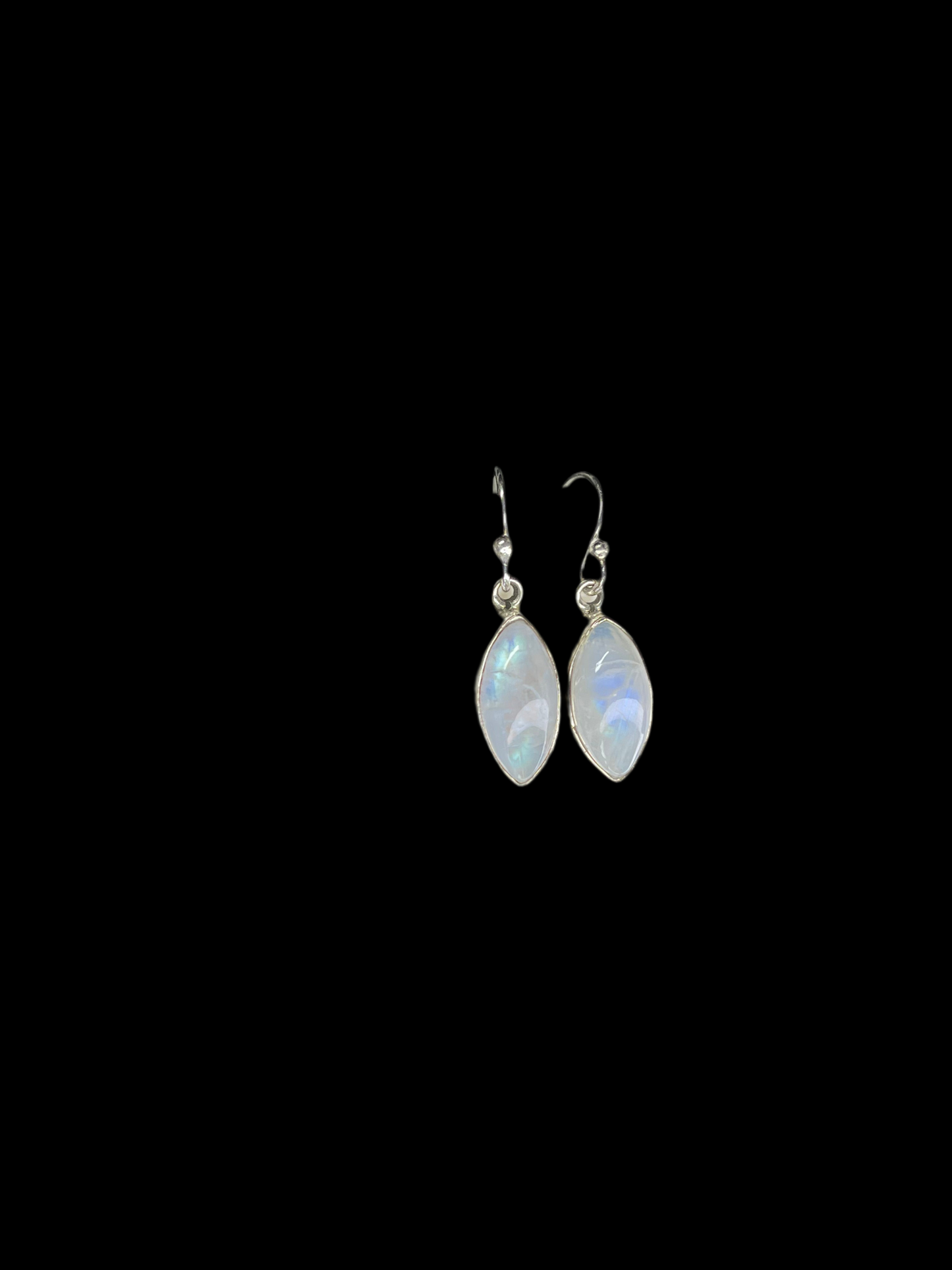 Marquise Natural Stone Drop Dangle Earrings