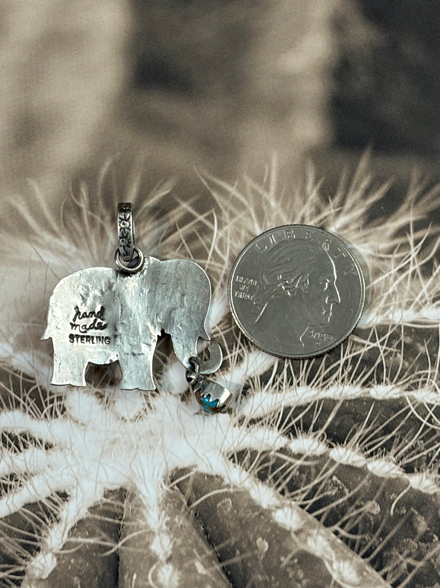 Handcrafted Elephant Pendant