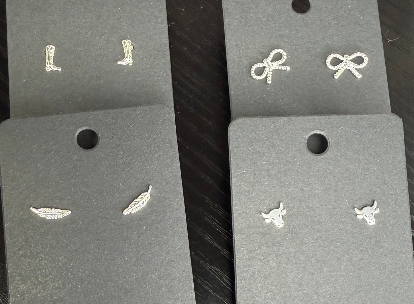 Dainty Southwest Sterling Silver Earrings