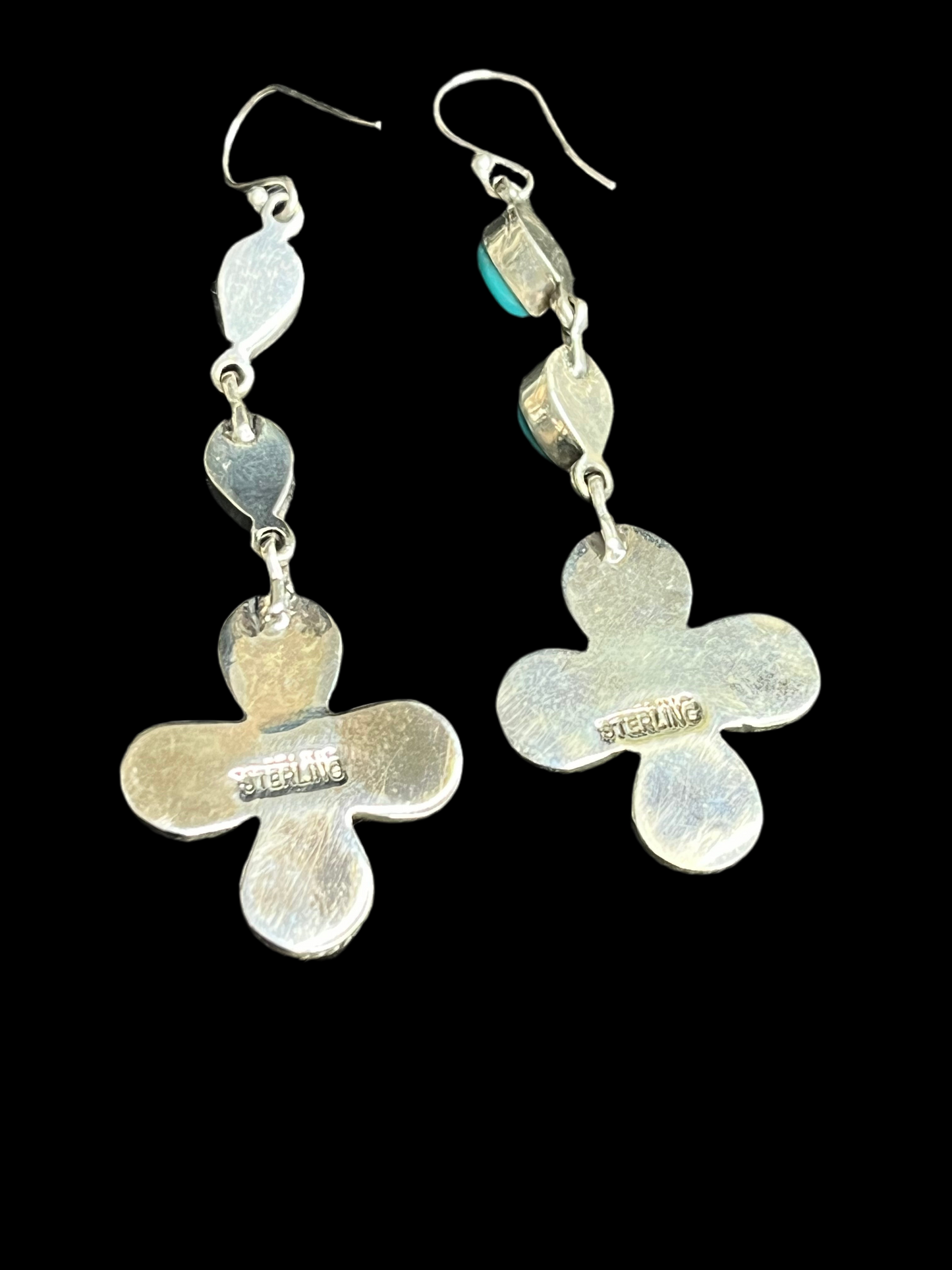 Kingman Turquoise Statement Earrings