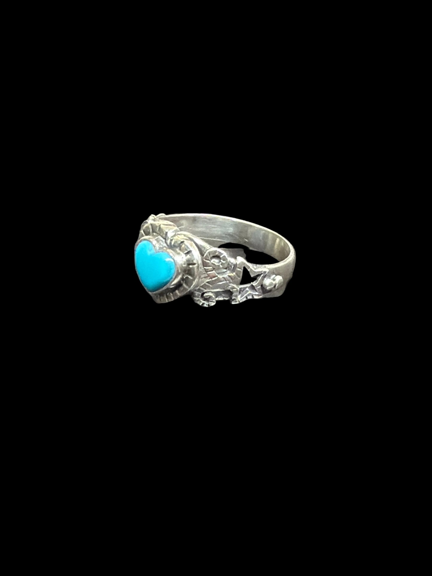 Handcrafted Dainty Heart Rings
