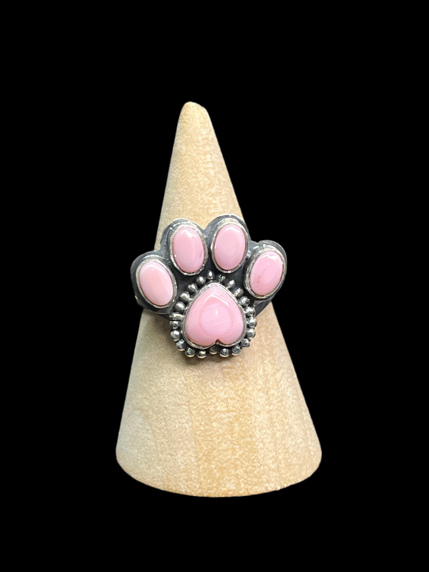 Sterling Silver Paw Rings