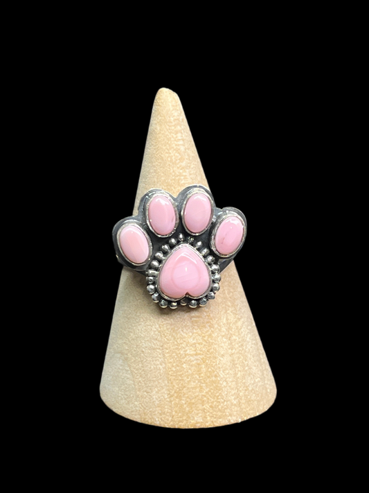 Sterling Silver Paw Rings