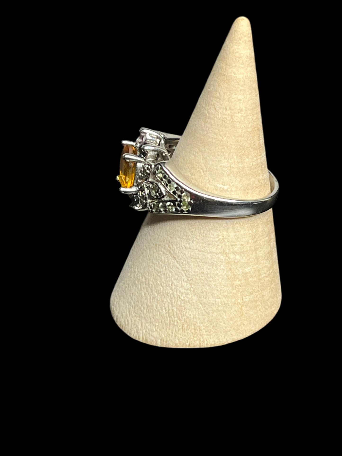 Citrine Sterling Silver Rings