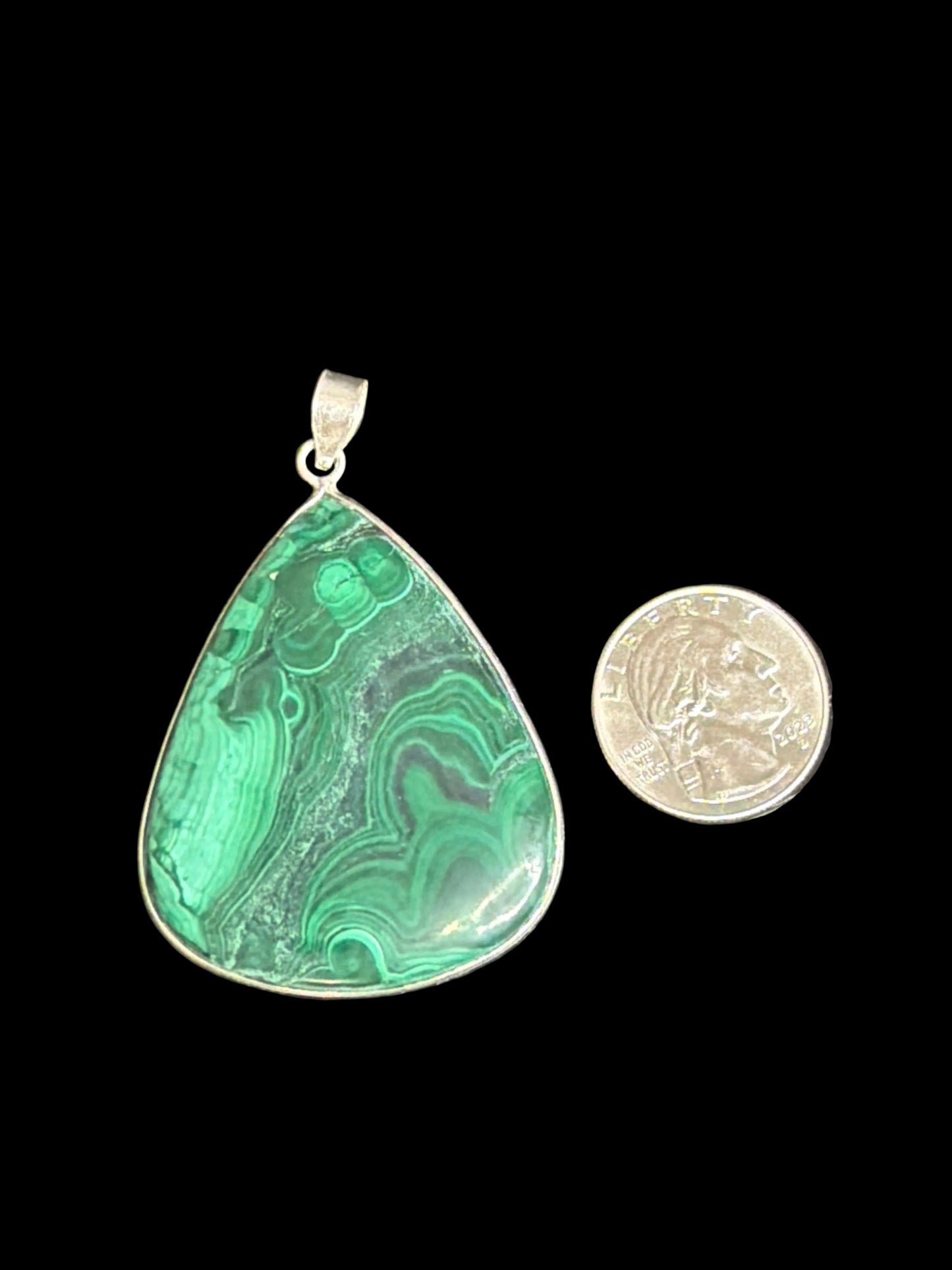 Malachite Statement Pendant