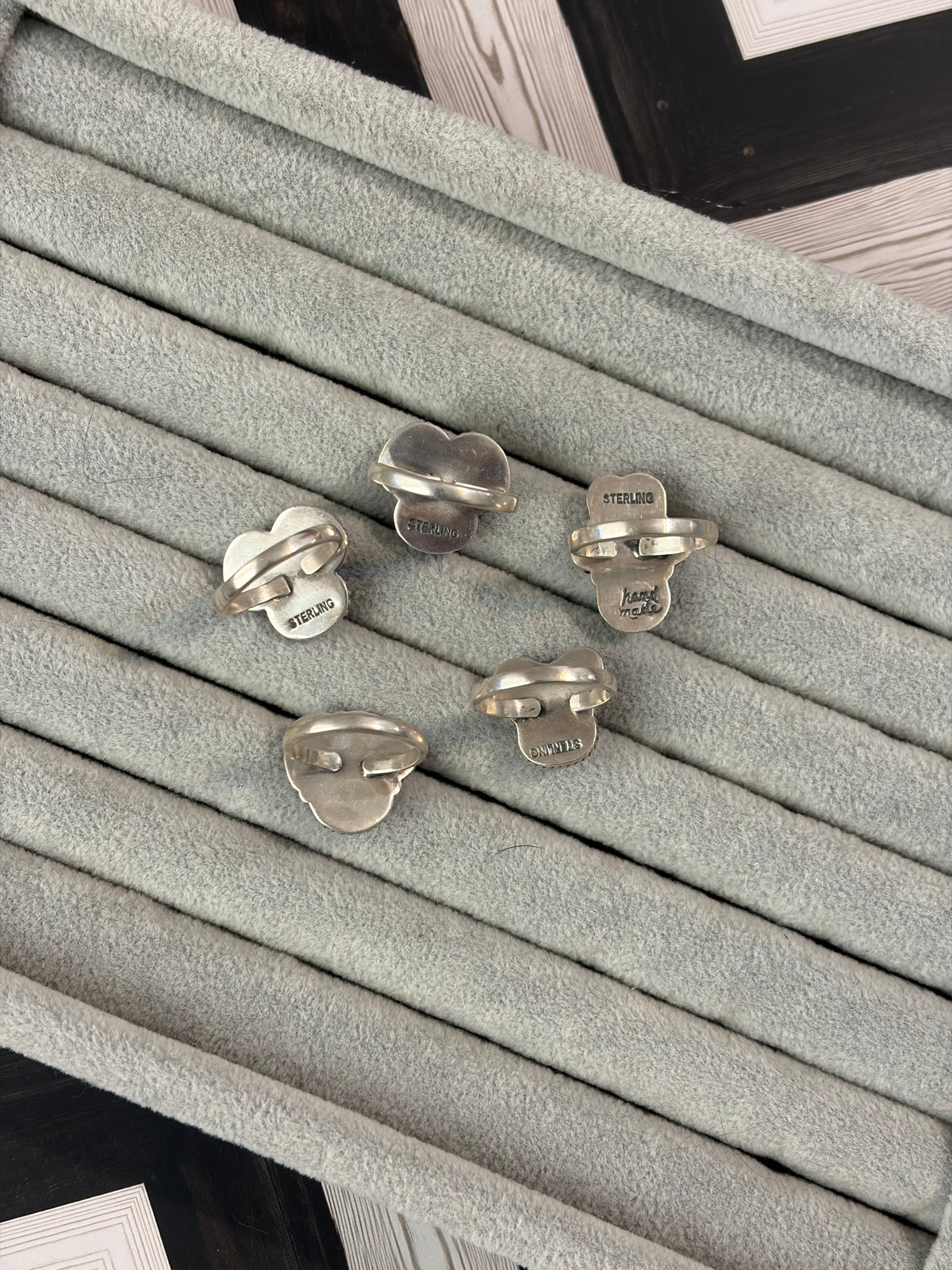 Handcrafted Multi-Stone Rings - Adjustable