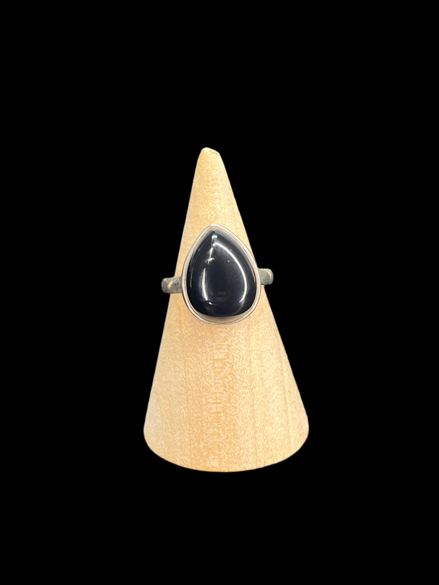 Black Onyx Sterling Silver Rings