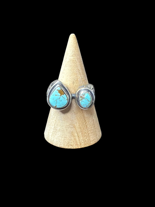 Intricate Handcrafted Mine 8 Ring - size 8.5