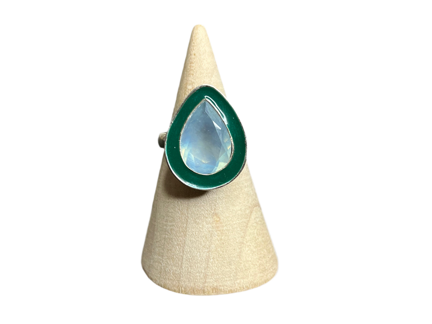 Gemstone & Enamel Sterling Silver Rings