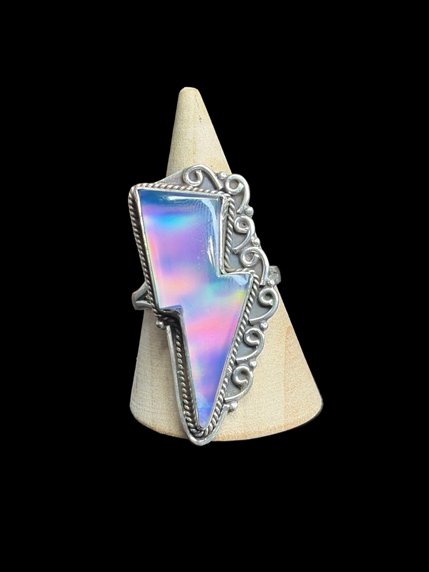 Aurora Bolt Rings