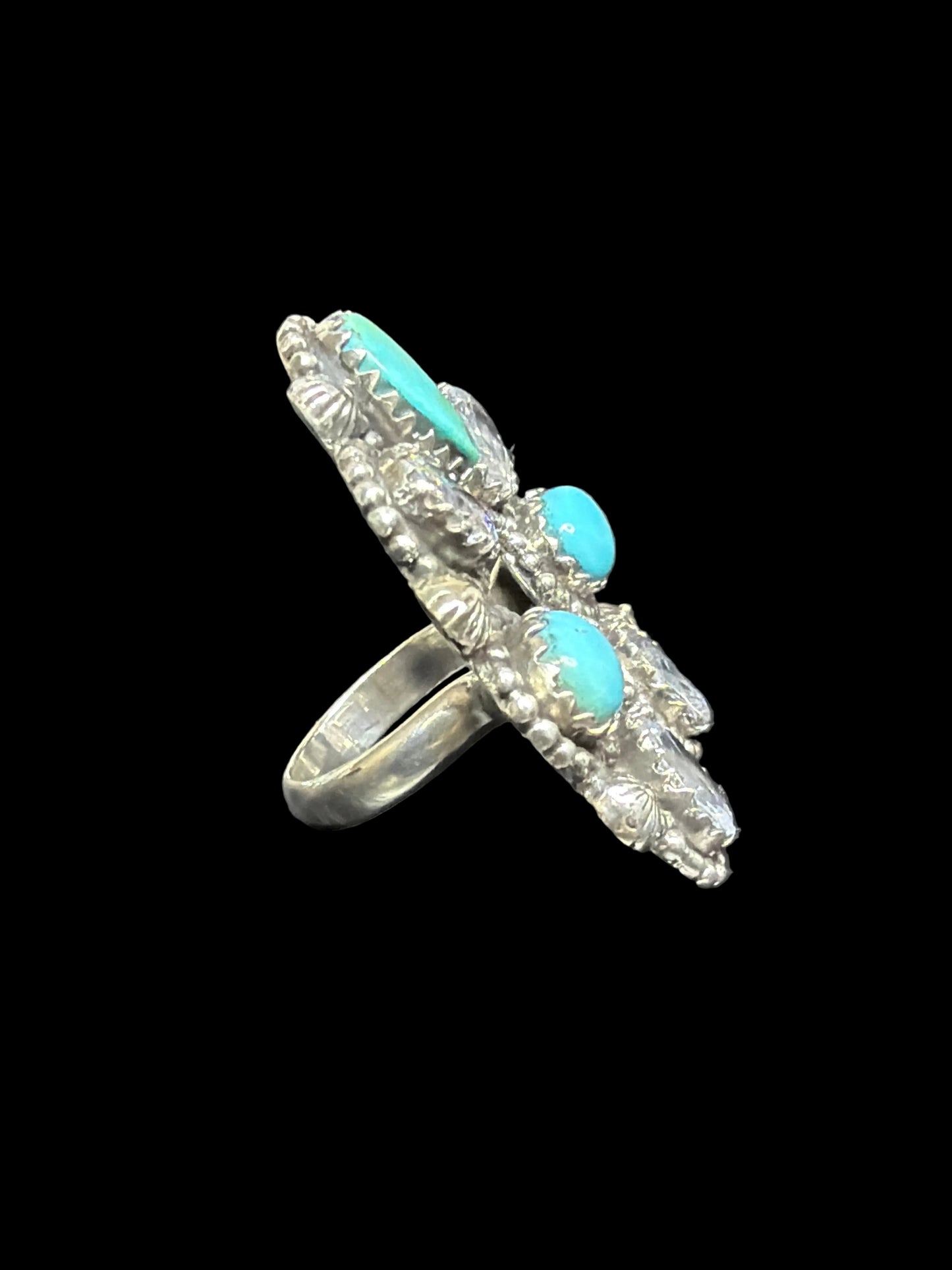 Southwest Sparkle Naja Style Ring (see description)