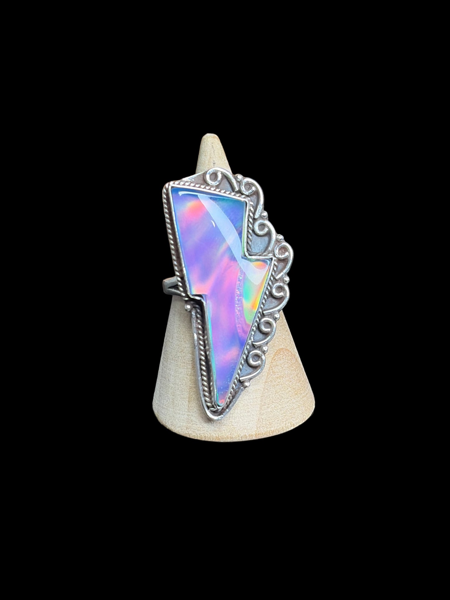 Aurora Bolt Rings