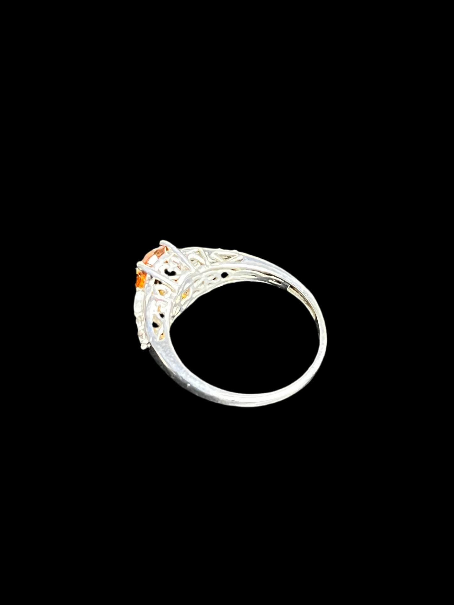 Citrine Sterling Silver Rings