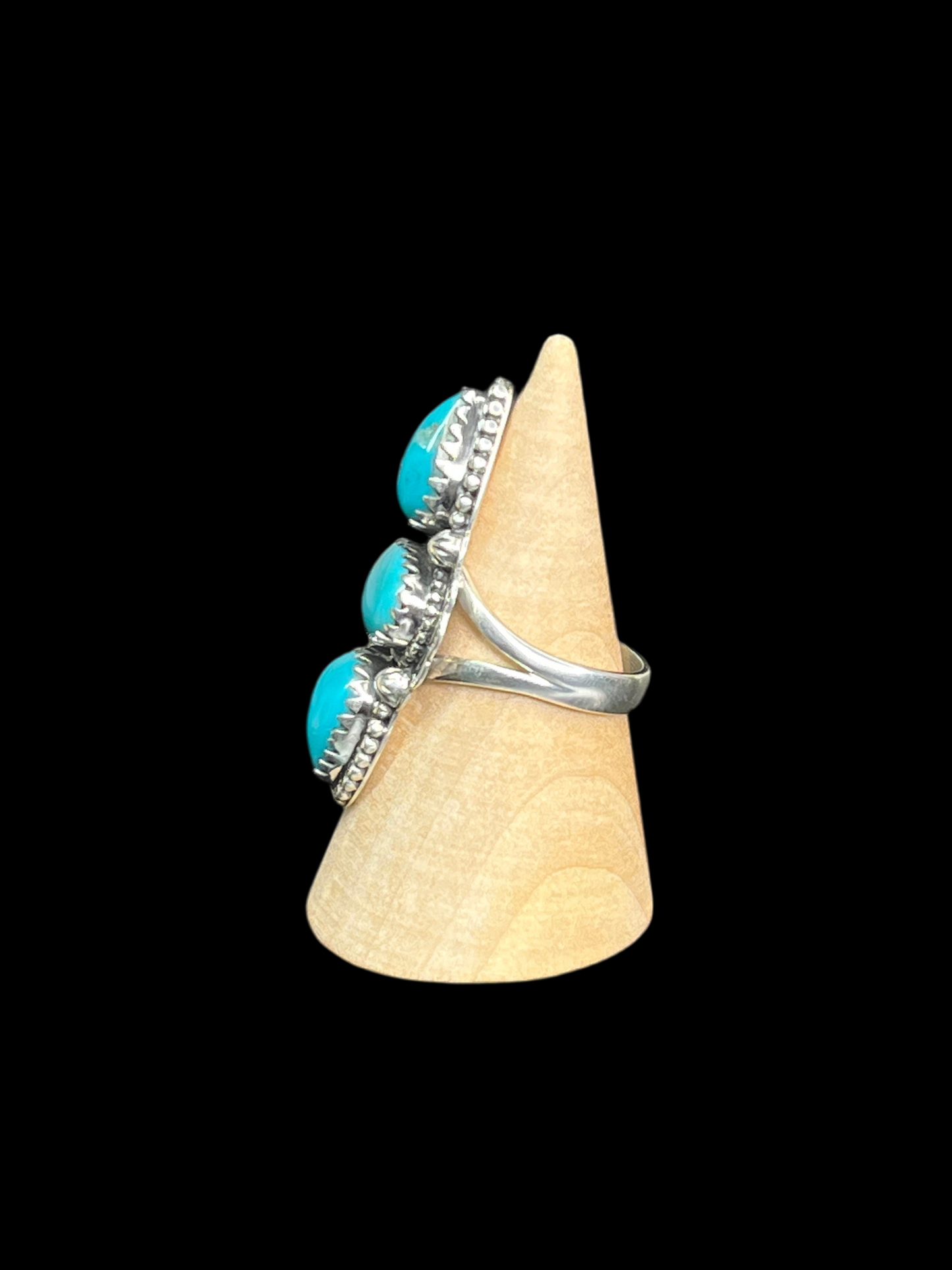 Handcrafted Kingman Turquoise - Size 9