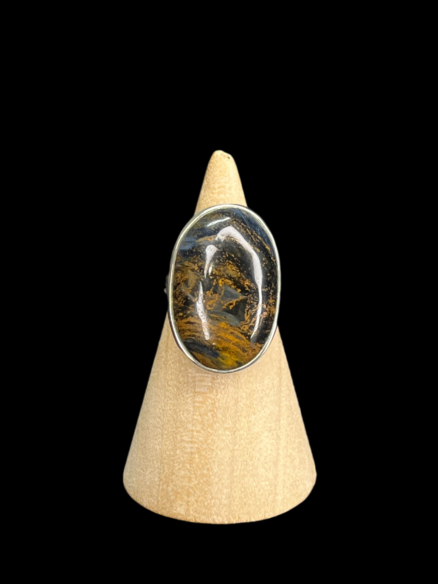Pietersite Statement Ring - size 5