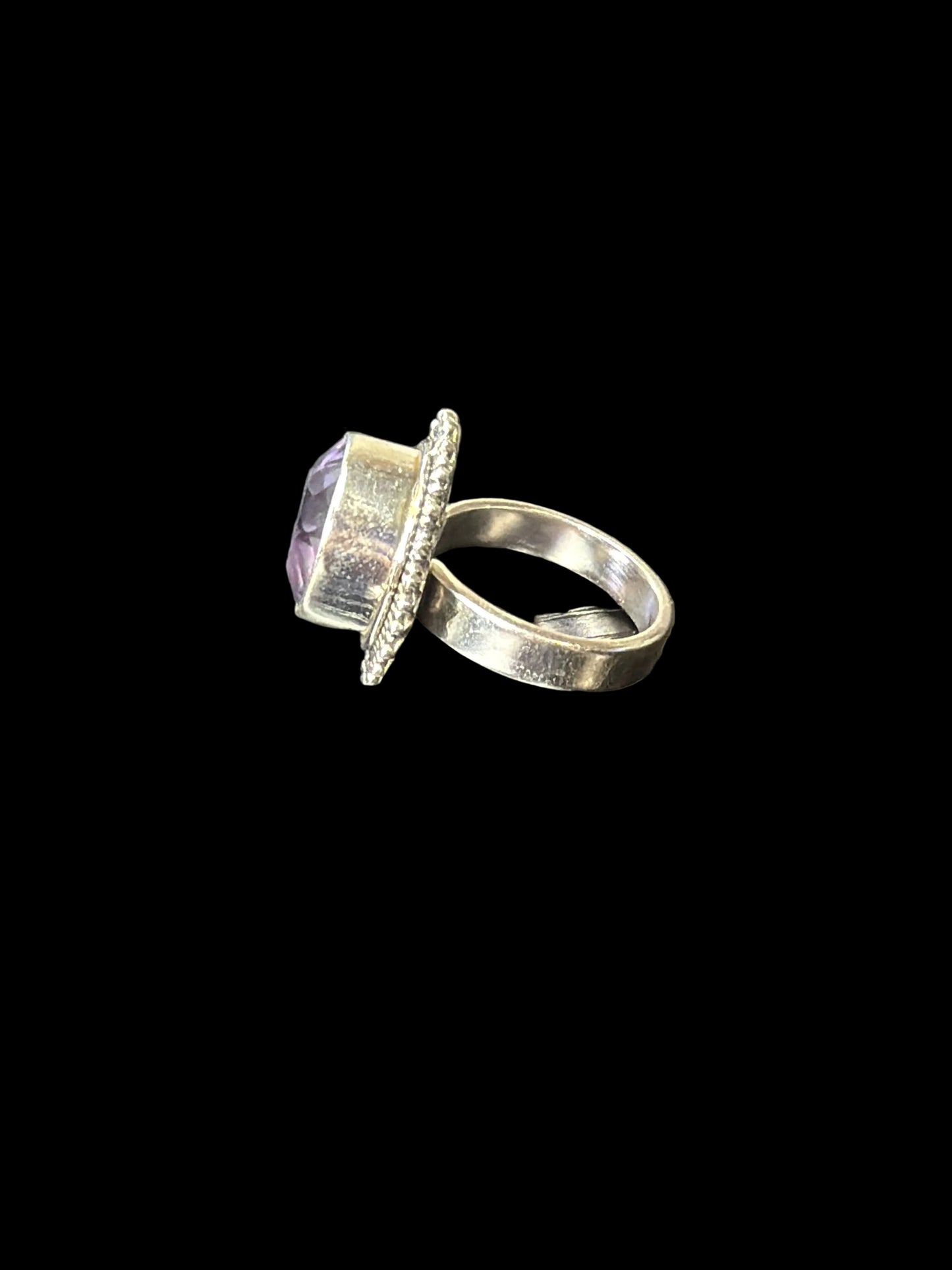 Natural Amethyst Ring - size 6