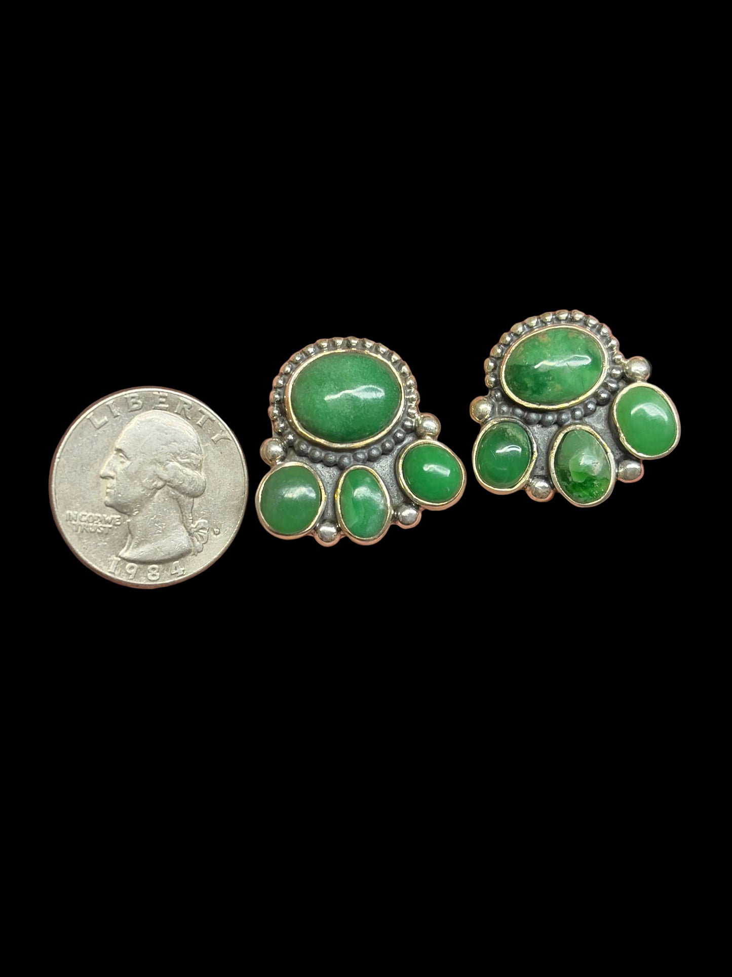 Em.erald Valley Turquoise Cluster Earrings