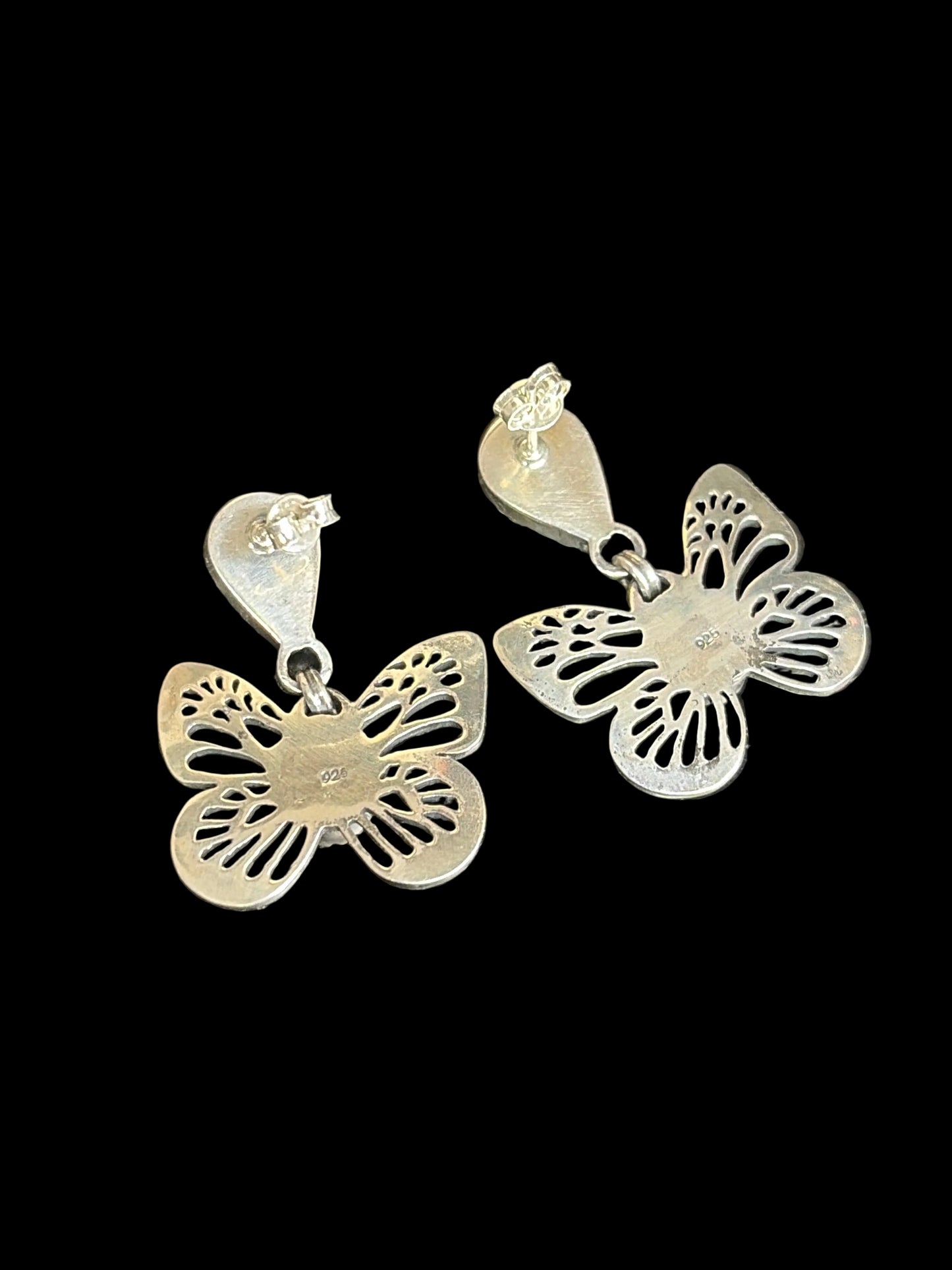 Handcrafted Filigree Butterfly Earrings