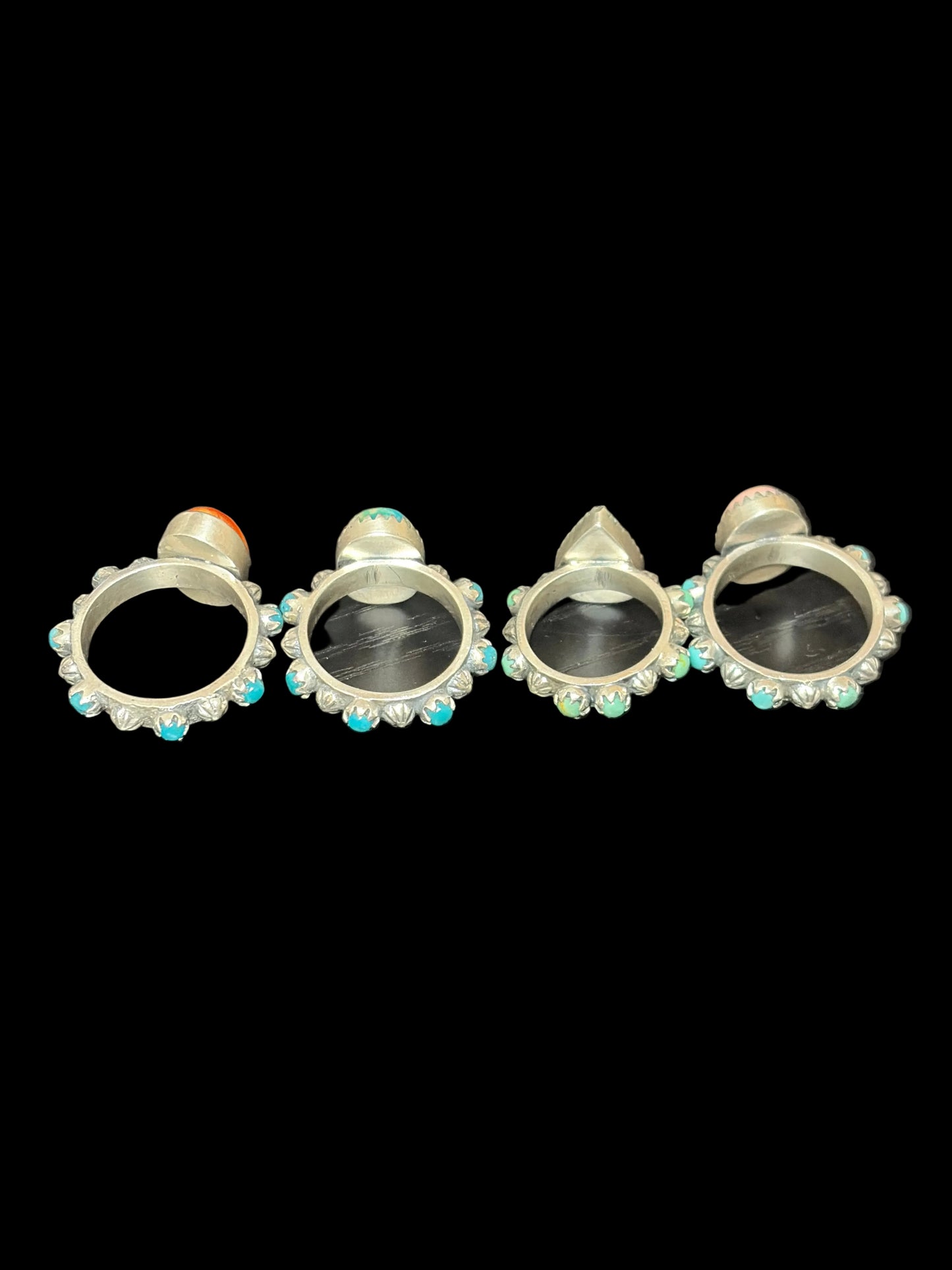 Handcrafted Statement Eternity Rings