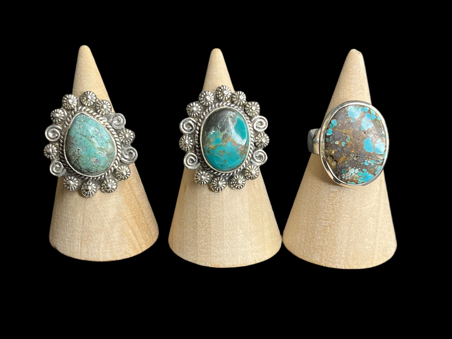 Turquoise Sterling Silver Rings
