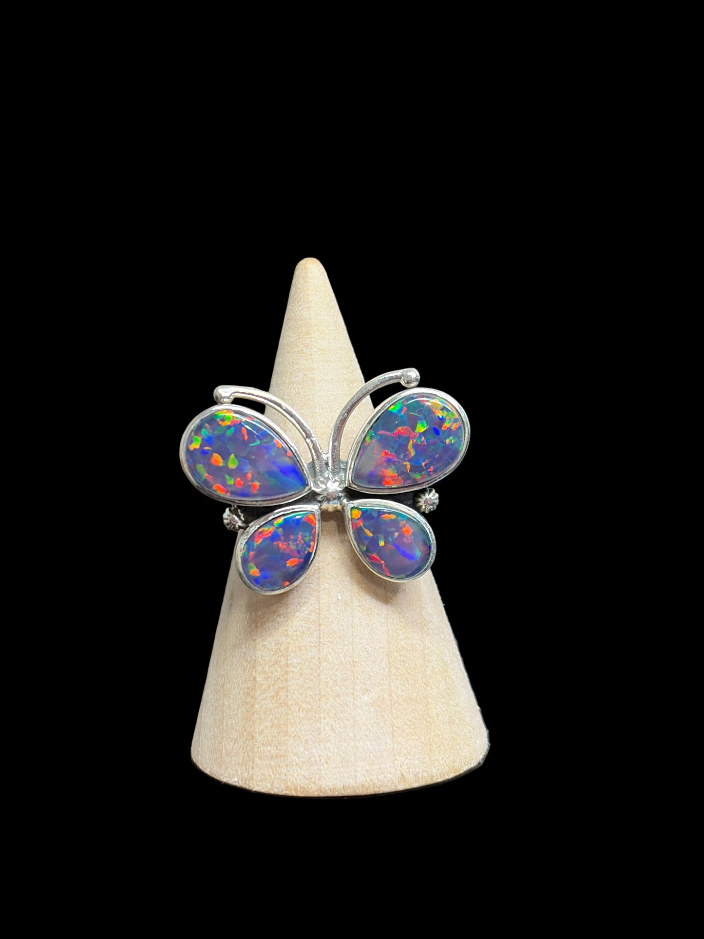 Sterling Silver Butterfly Rings