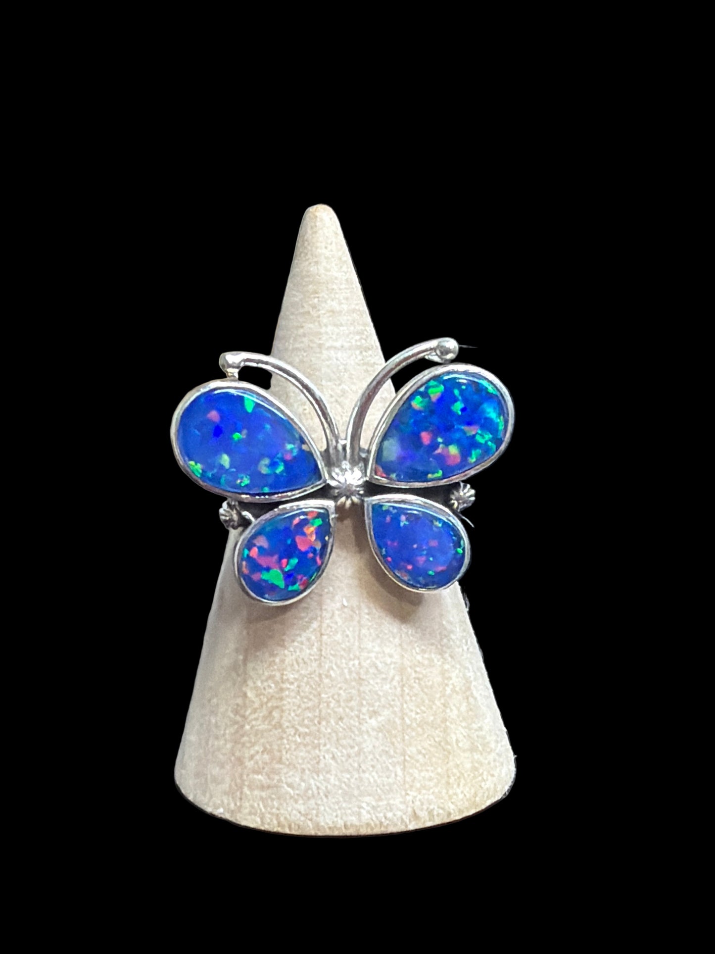 Sterling Silver Butterfly Rings