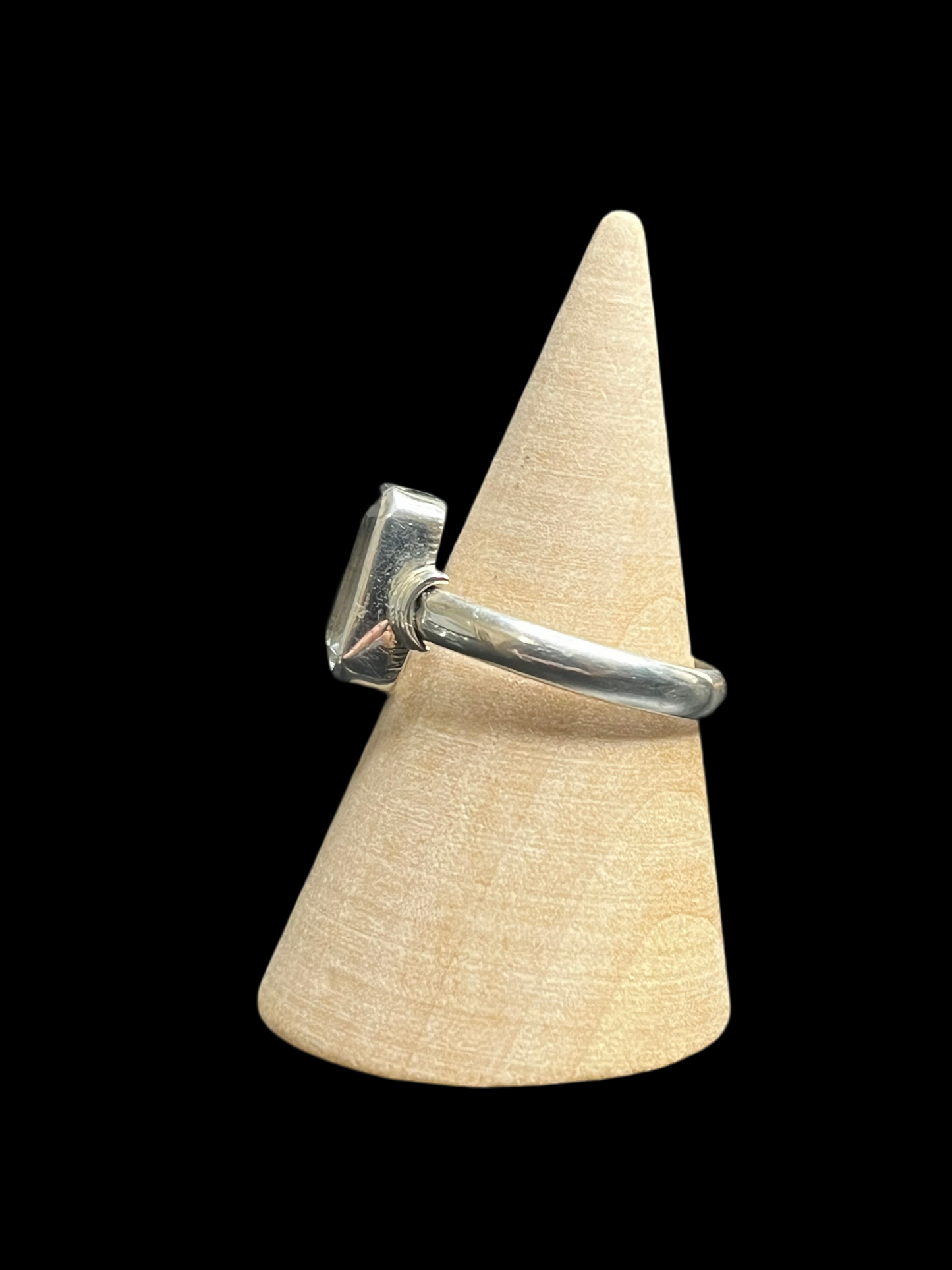 Prasiolite (Green Amethyst) Sterling Silver Rings