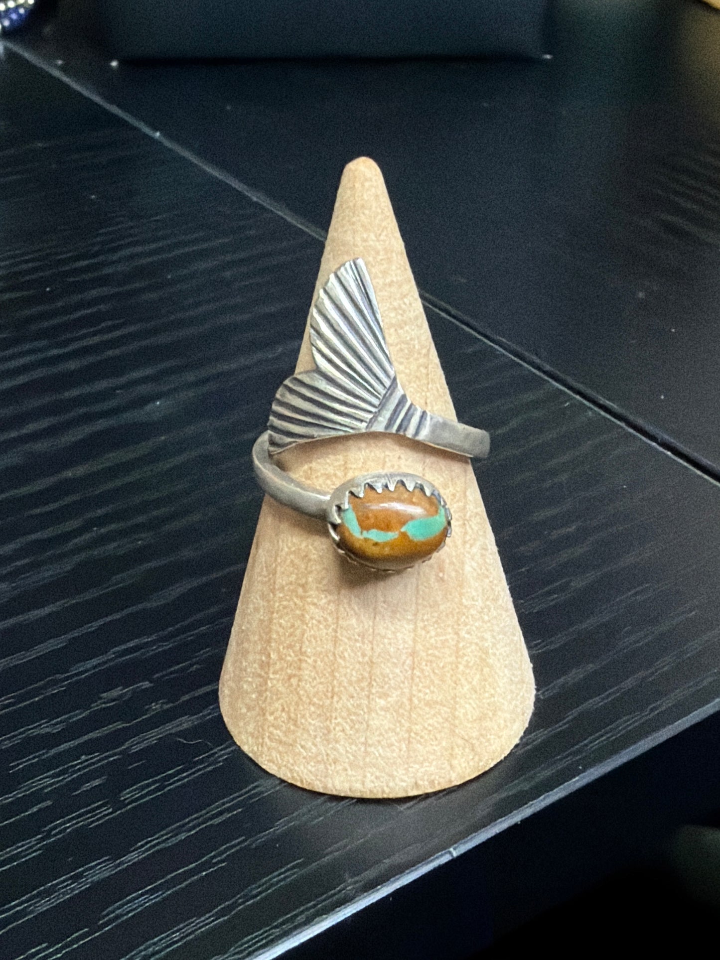 Handcrafted Silver Fin Jewelry Bypass Mermaid Rings