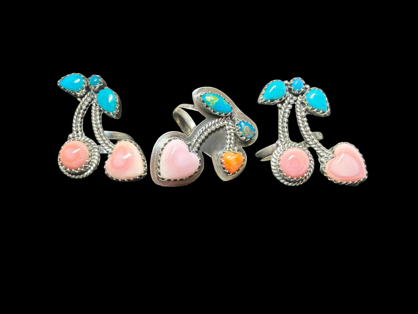 Statement Cherry Rings