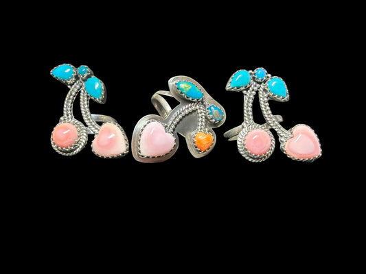 Statement Cherry Rings