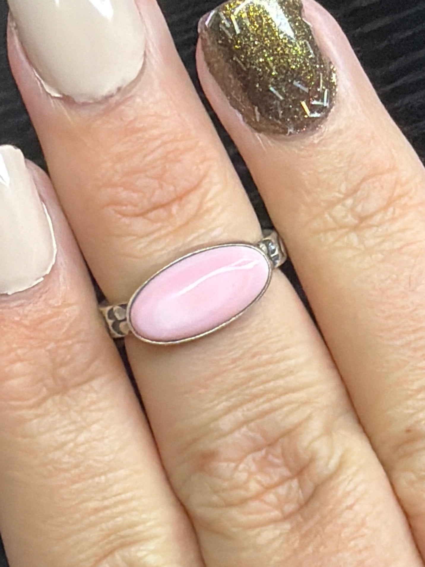 Handcrafted Natural Stone Rings