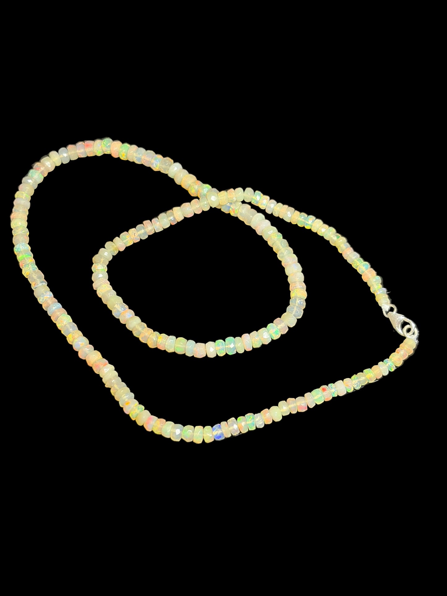 Ethiopian Fire Opal Necklace - 18”
