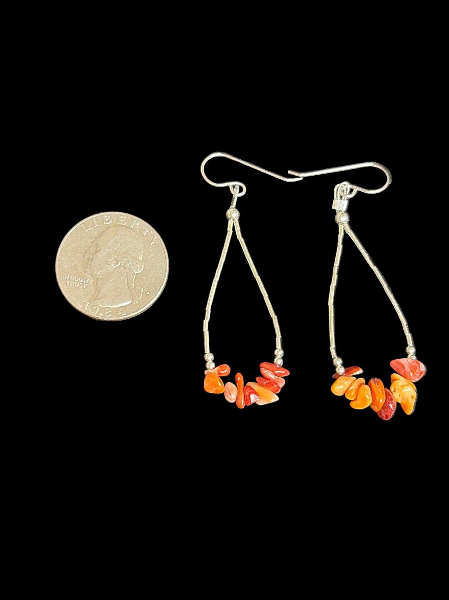 Spiny & Liquid Silver Earrings