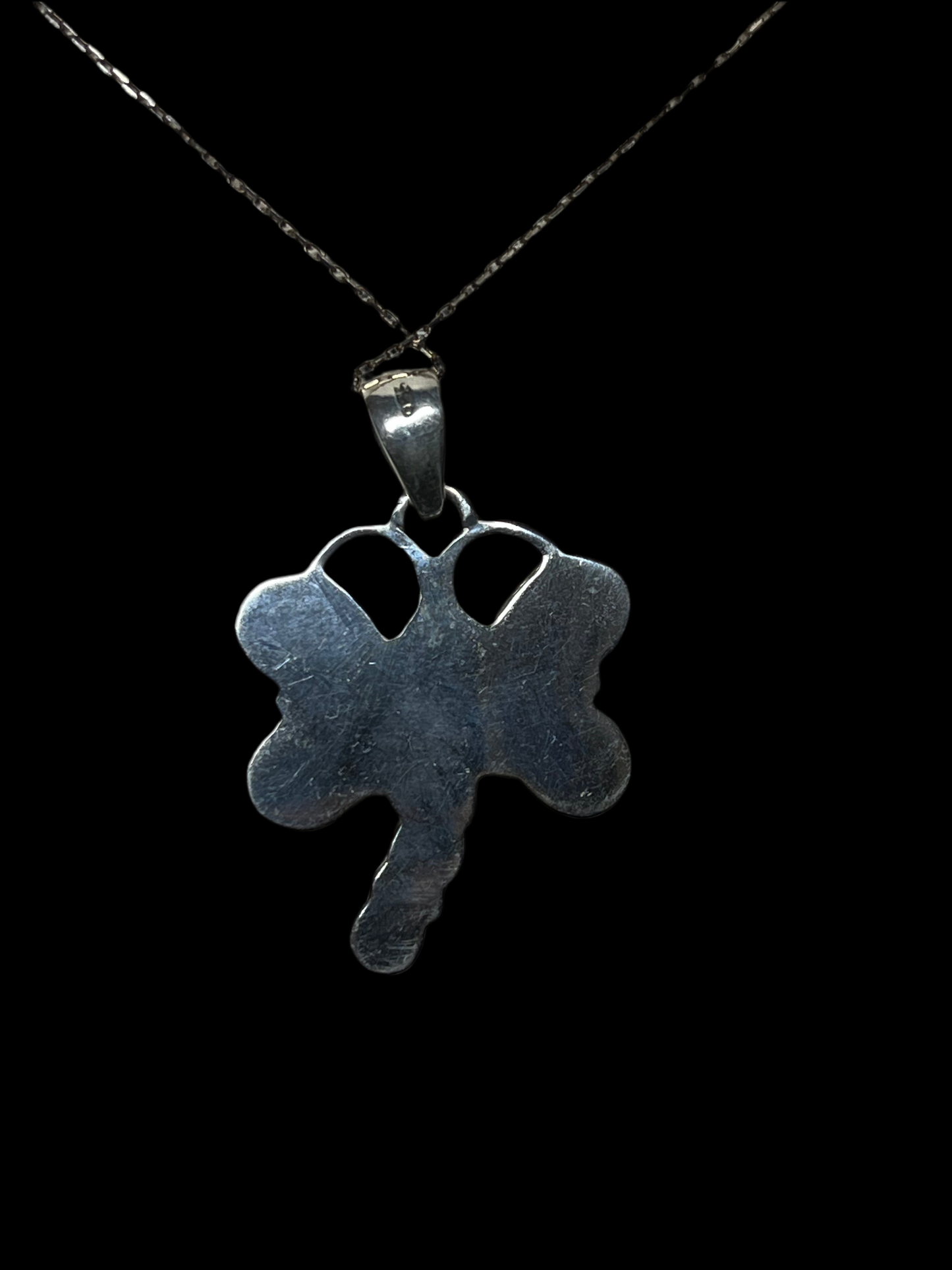 Purple & Yellow Mojave Turquoise Dragonfly Pendant