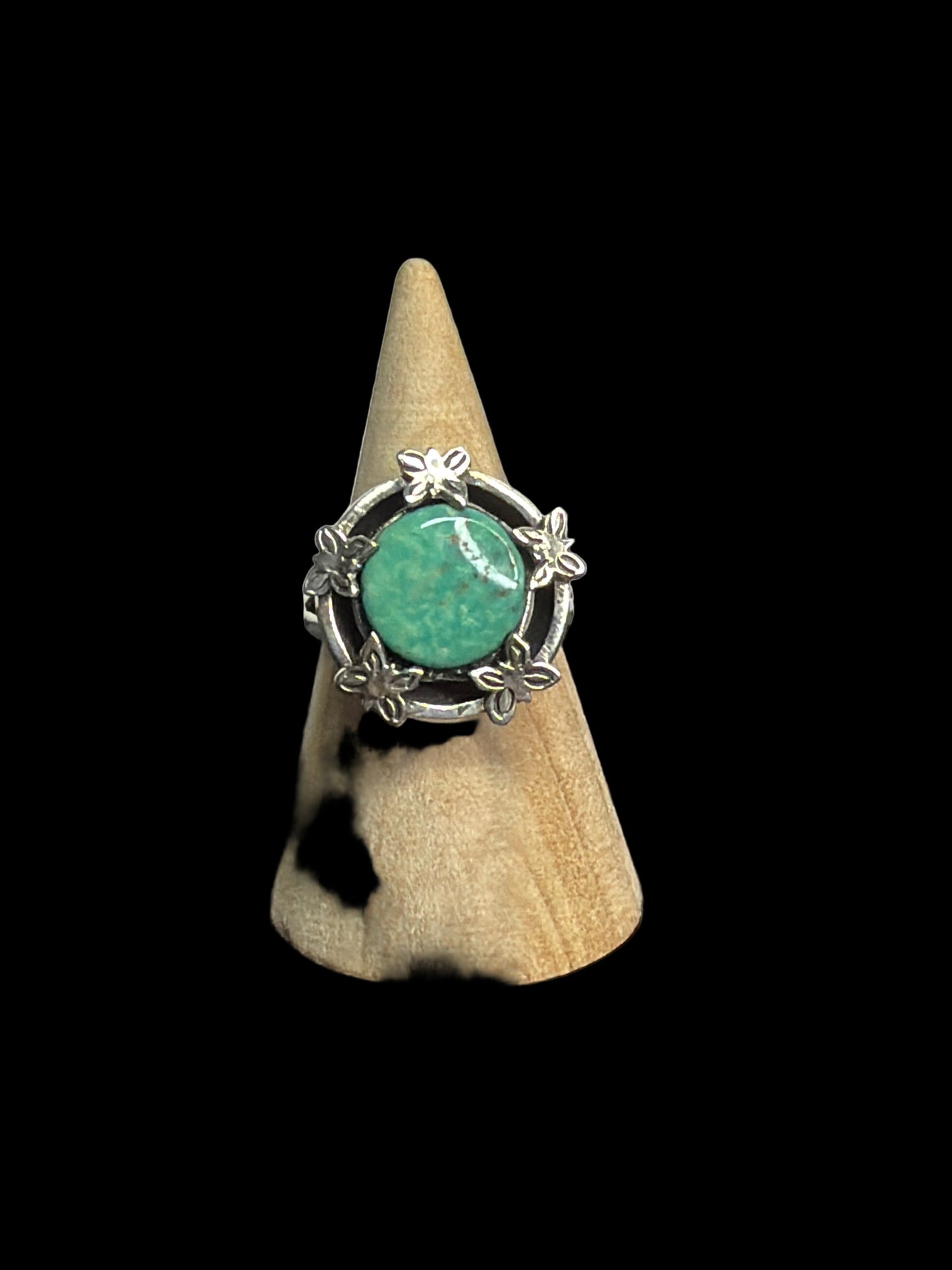 Handcrafted Butterfly Border Rings